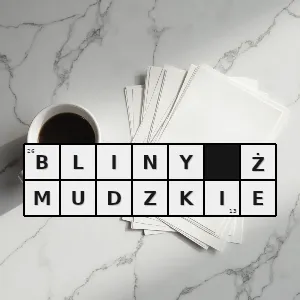 Hasło krzyżówkowe potrawa litewska w postaci grubych ziemniaczanych placków z mięsnym farszem - bliny żmudzkie – rozwiązanie, synonimy, podpowiedzi i definicje krzyżówkowe